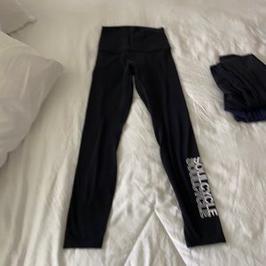 Black soul cycle lululemon wunder under